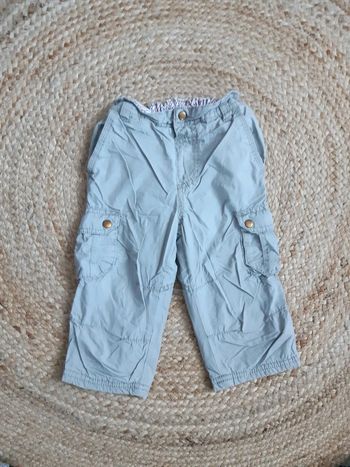 Pantalon cargo doublé Tissaia 18 mois