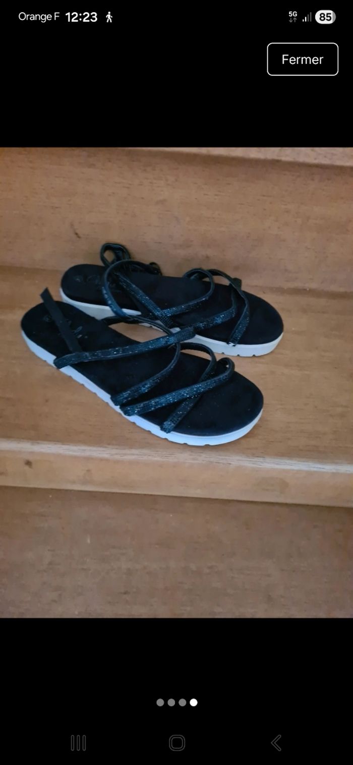 Vends sandales tressées - photo numéro 3