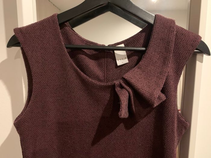 Robe bordeaux Vila - photo numéro 7