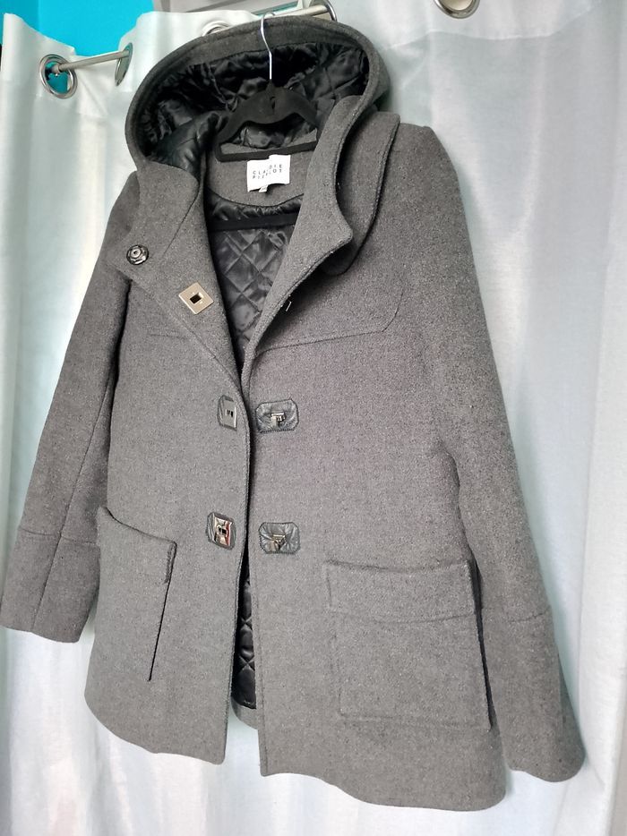 Manteau en laine vierge Claudie Pierlot - photo numéro 6