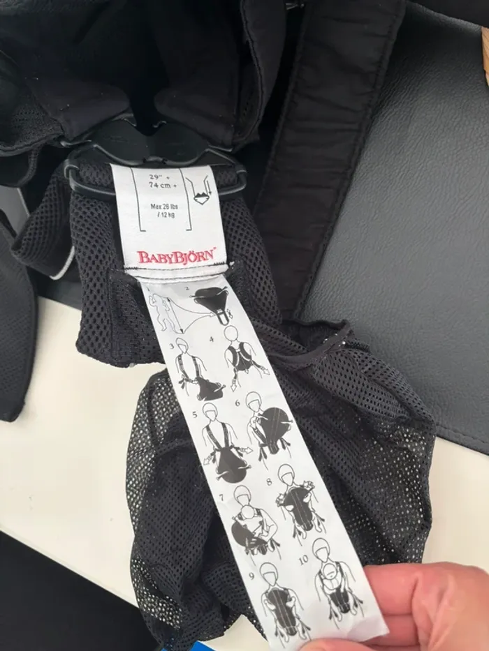 Porte bébé babybjorn - photo numéro 8