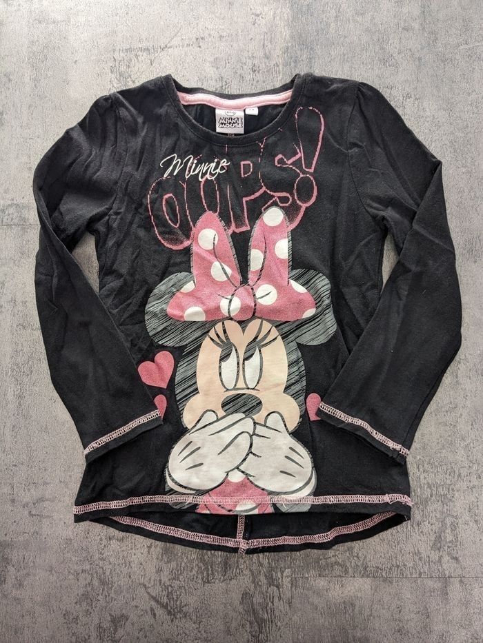 Tee-shirt manches longues Minnie Taille 6 ans