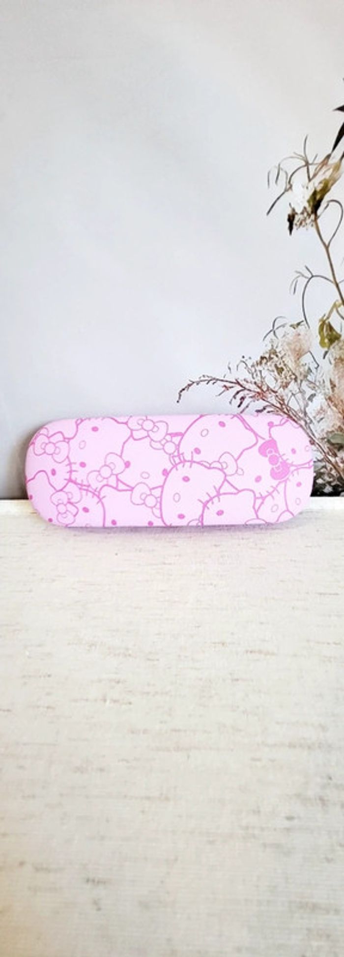 Étui à lunette Hello kitty rose - photo numéro 2