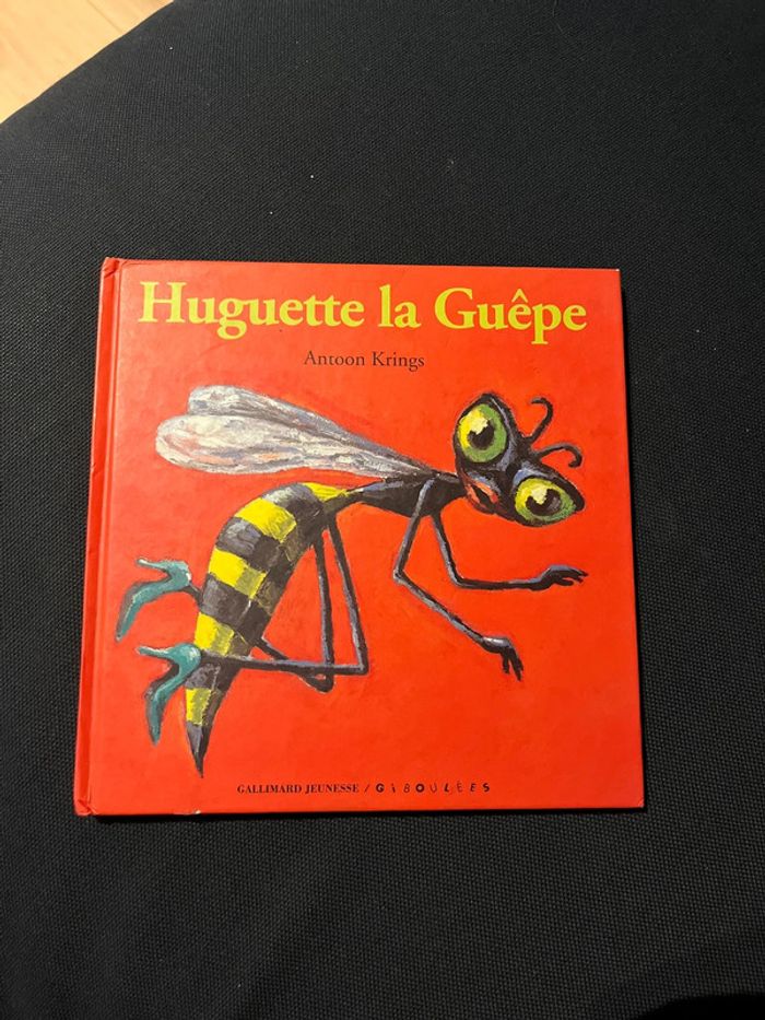 Livre pour enfants antoon krings Huguette la guêpe