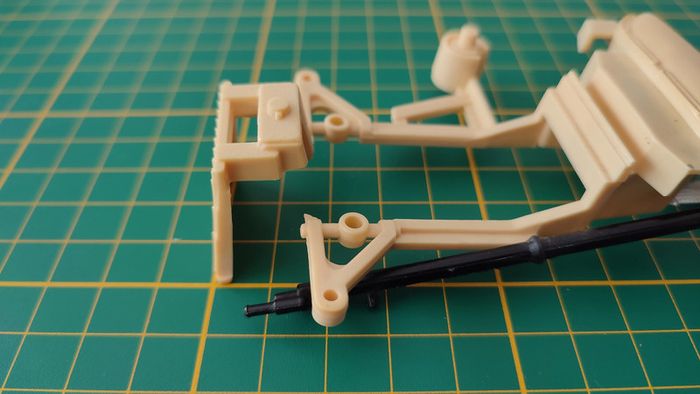 Tableau de bord + volant pièce détachée miniature jaguar type E 1961 1/18 burago #B38 - photo numéro 3