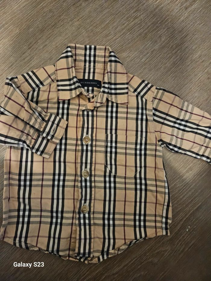 Chemise bébé garçon