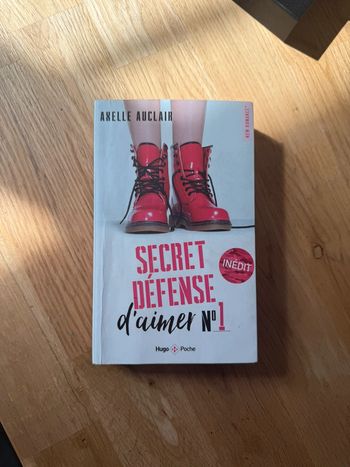 Livre new romance Secret Défense d’aimer 1