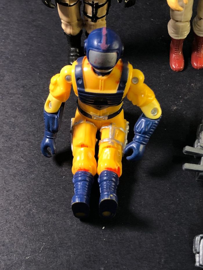 Lot de figurines action figurines et accessoires bikin kaido lanard style gi joe - photo numéro 2