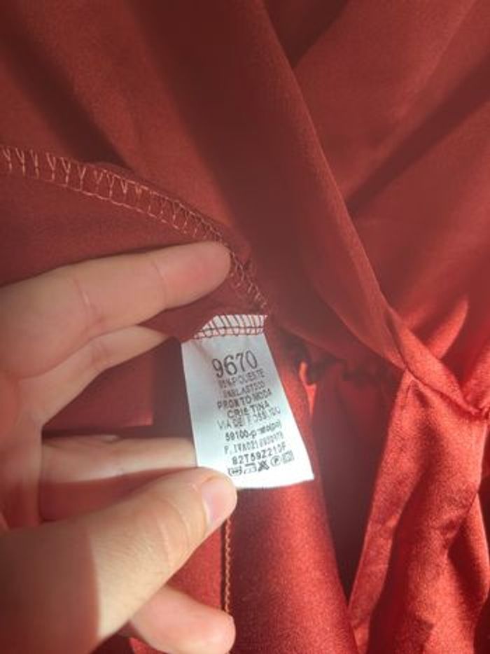 Top cache cœur effet satin - photo numéro 7