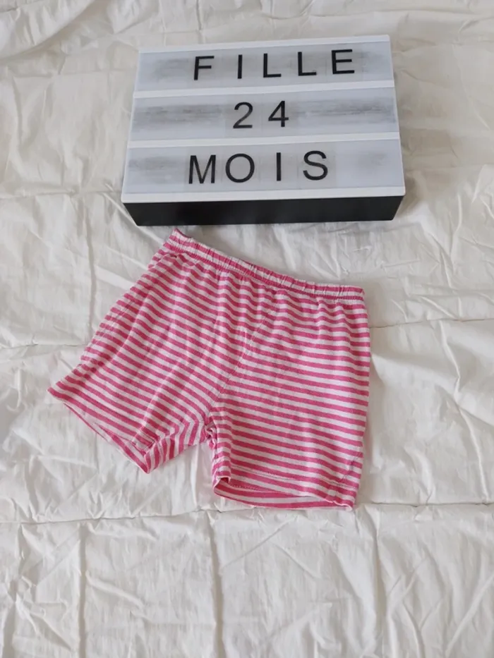 Short fille 24 mois Tissaia