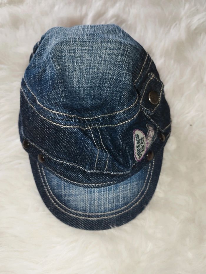 Casquette en jeans bébé - photo numéro 6