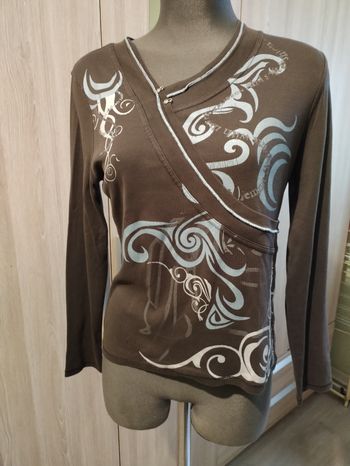 T-shirt femme manches longues taille 42