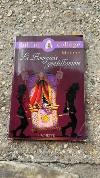 Livre le bourgeois gentilhomme