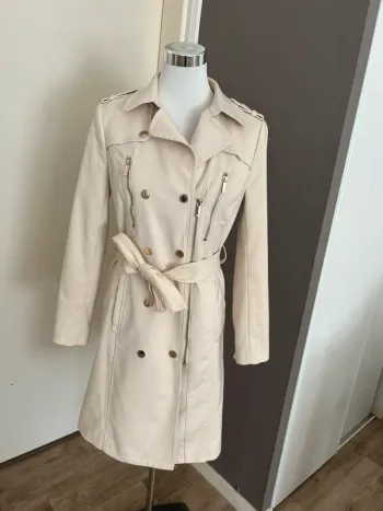 Morgan  Trench-coat crème beige écru femme, taille 40