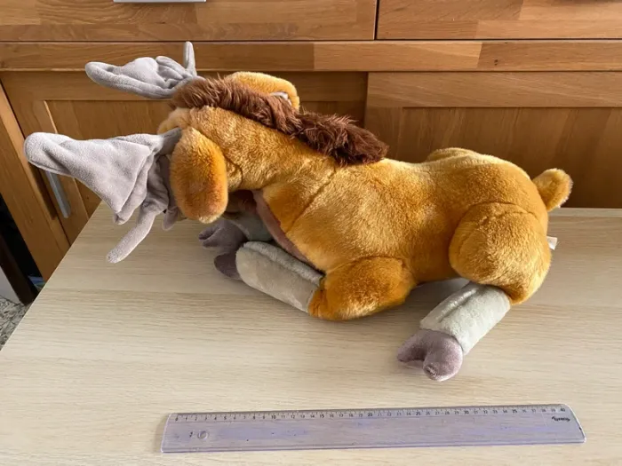 Grande peluche géante disney store frère des ours brother bear truc muche élan - photo numéro 3