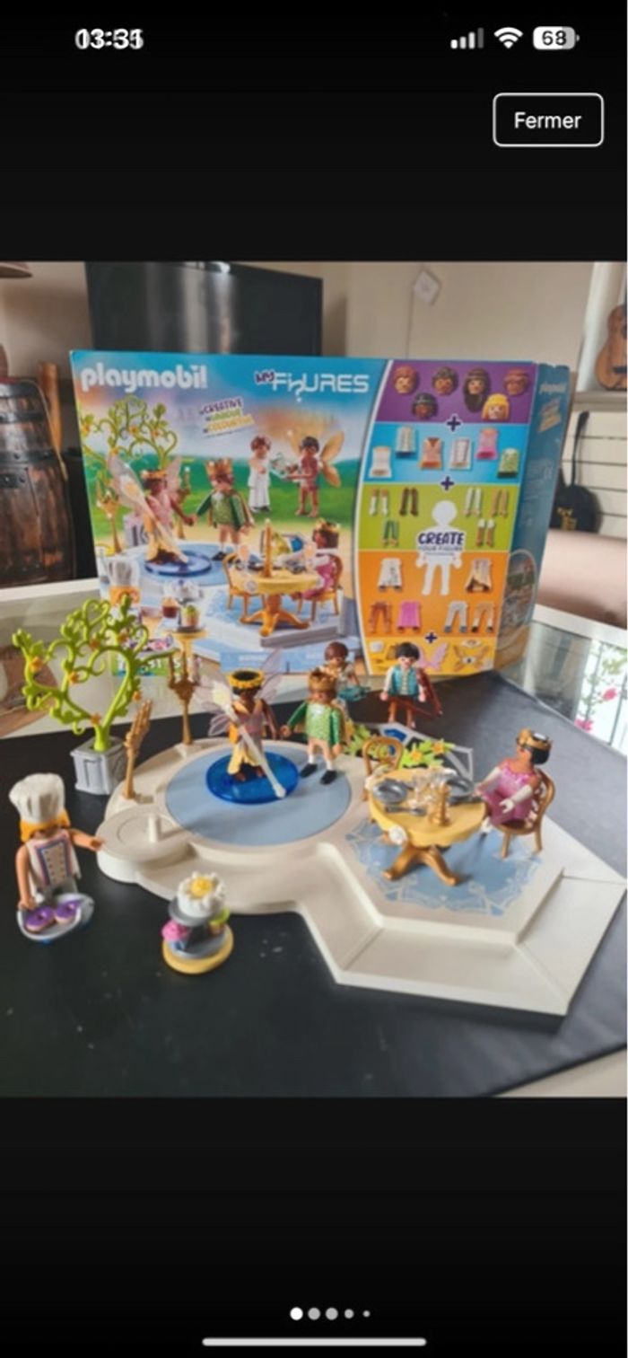 Playmobil my figures + 2 boîte de figurines+ 2 micro block - photo numéro 2