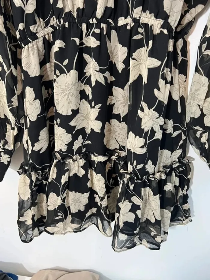 Robe Mango imprimé feuilles - photo numéro 6