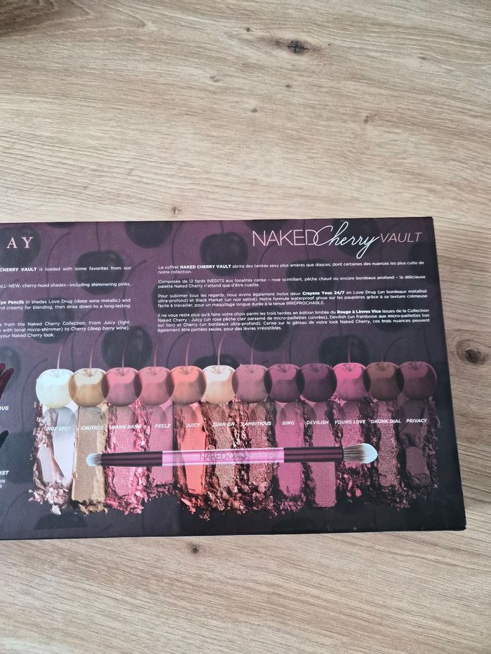 Coffret naked cherry vault Urban Decay - photo numéro 7