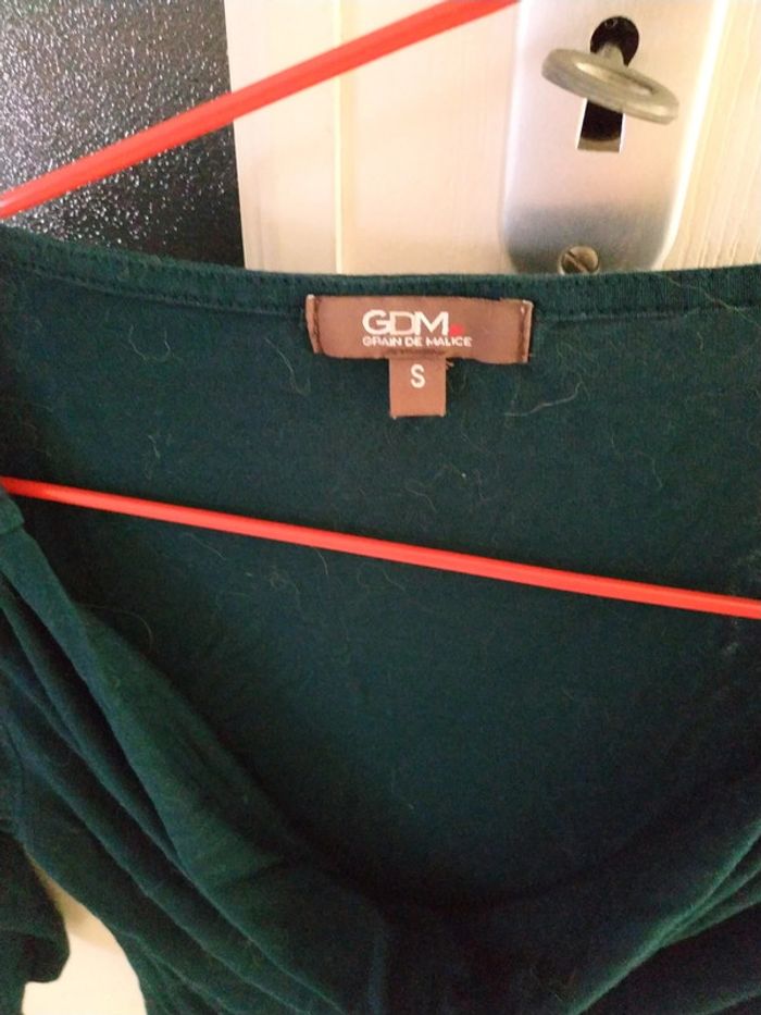 T shirt manches 3/4 grain de malice taille S - photo numéro 2