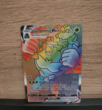 Carte pokémon neuve 🇨🇵 Gorytmic VMAX 193/192 Clash Rebelle