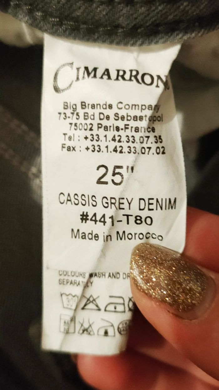 Jeans gris Cimarron - photo numéro 4