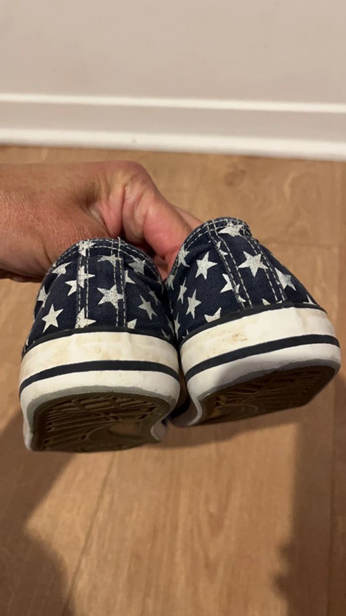 Tennis baskets toile avec étoiles Creeks - photo numéro 5