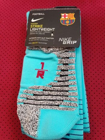 Chaussettes de foot FC Barcelone, Nike Authentique Officiel taille 36/38, Neuf