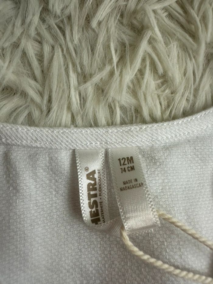Gilet blanc orchestra taille 12 mois - photo numéro 3