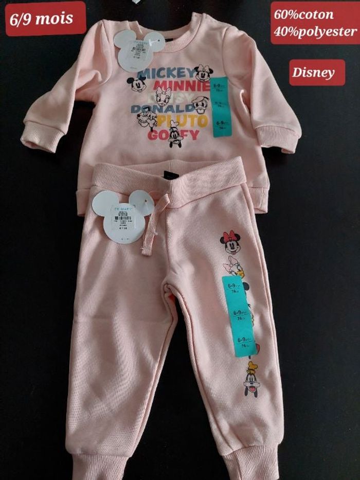 Jogging Disney fille 6/9 mois