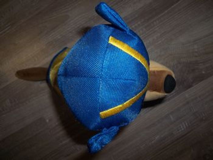 Peluche Chase de la Super Pat'Patrouille assis - photo numéro 5