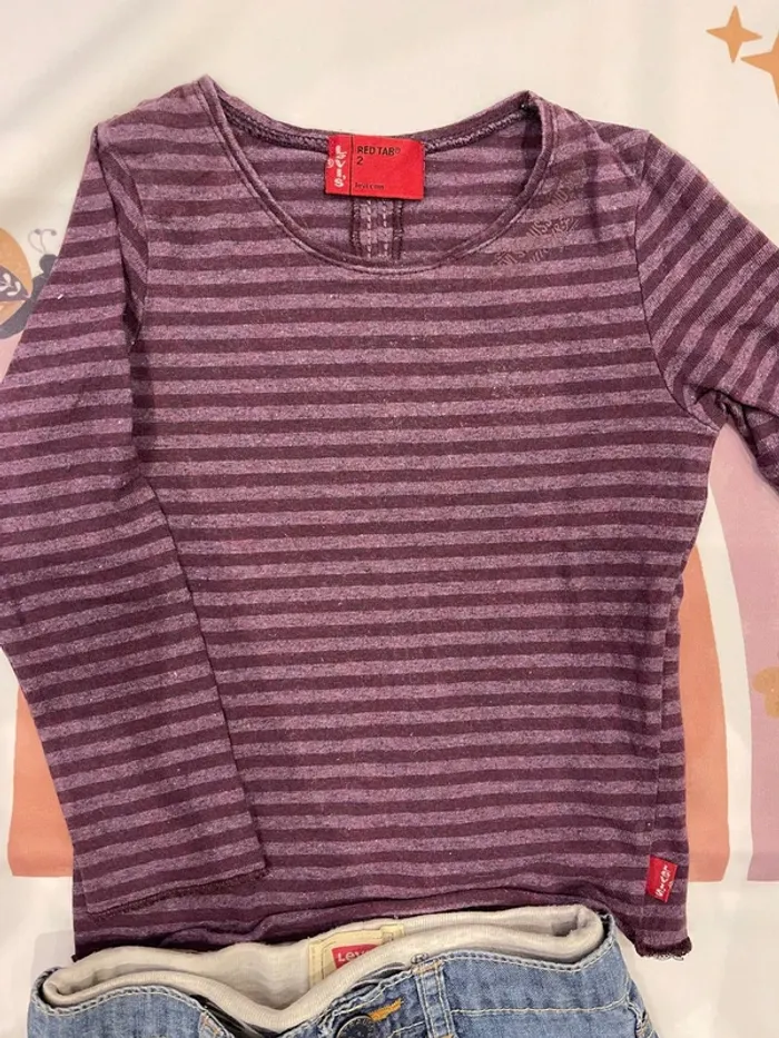 Ensemble bébé fille Levi’s – Taille 24 mois - photo numéro 5