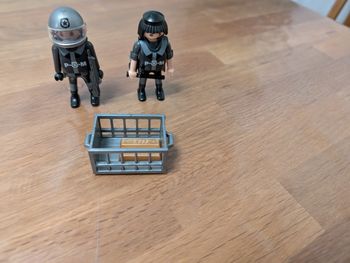 Lot 2 de playmobil police