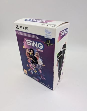 Coffret jeu Playstation 5 Let’s Sing 2024 + 2 Micros neuf en boite scellée