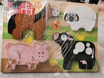 Puzzle en bois état neuf