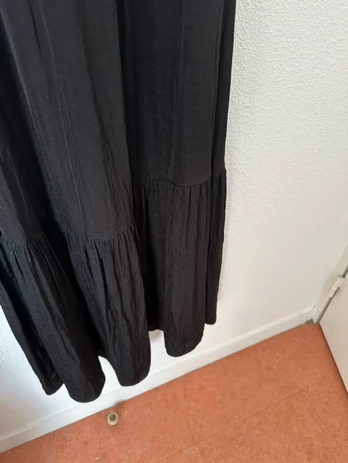 Robe longue fluide noir - photo numéro 3