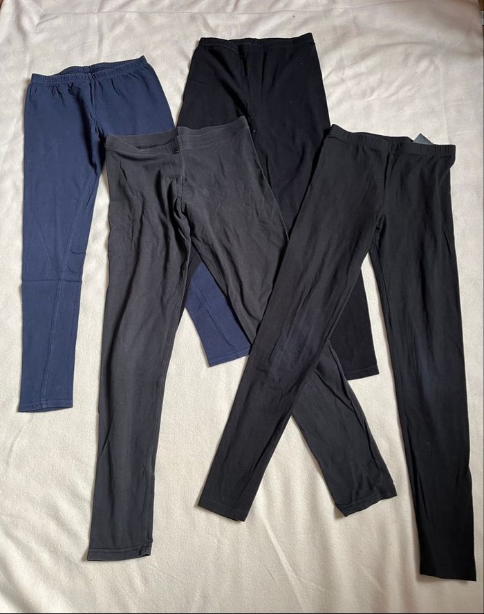 Lot de 4 leggings 10 ans