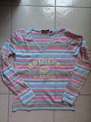Pull à rayures