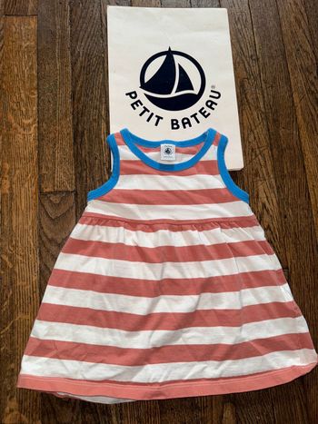 Robe petit bateau 12 mois