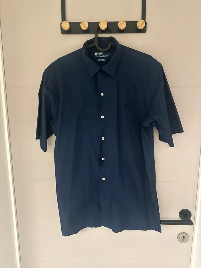 Chemise Polo Ralph Lauren – Bleu marine – Taille S
