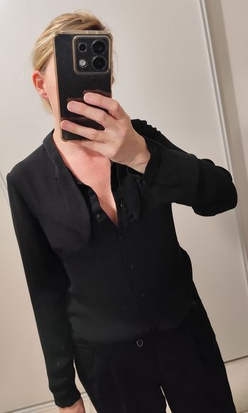 Chemisier noir kiabi