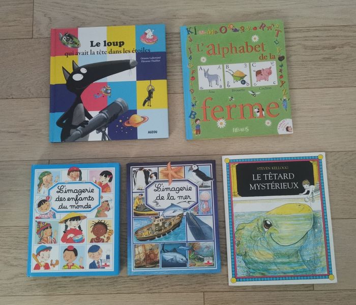 L'imagerie de la mer, des enfants du monde et autres livres