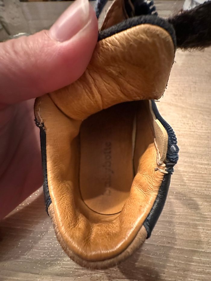 🌸 Chaussures en cuir montantes pour bébé garçon en cuir 🌸 - photo numéro 3