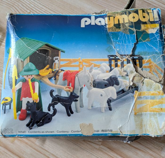 Boite Playmobil 3412 vintage