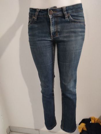 #kytie34femme. Jeans droit taille 34 taille grand taille 38 cm