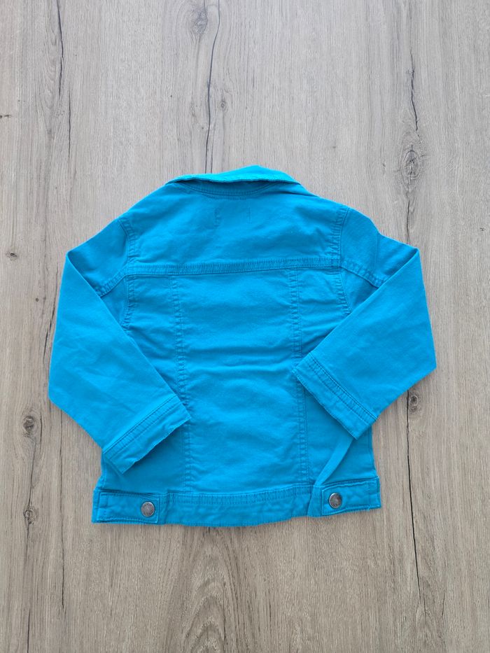 Veste en jean's turquoise - Taille 18mois - Orchestra - photo numéro 2