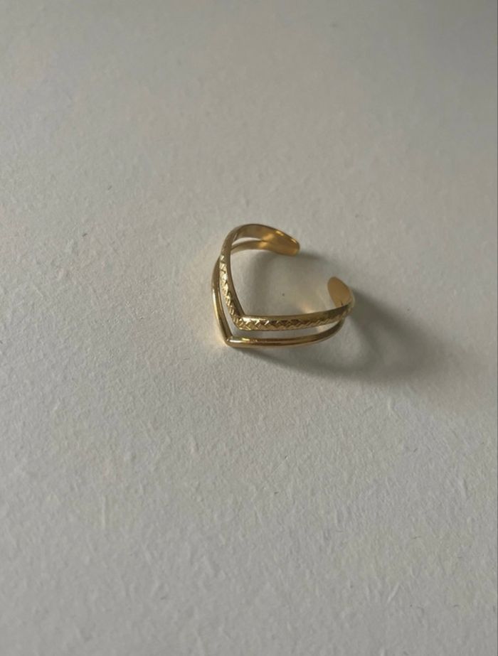 Bague dorée - photo numéro 3