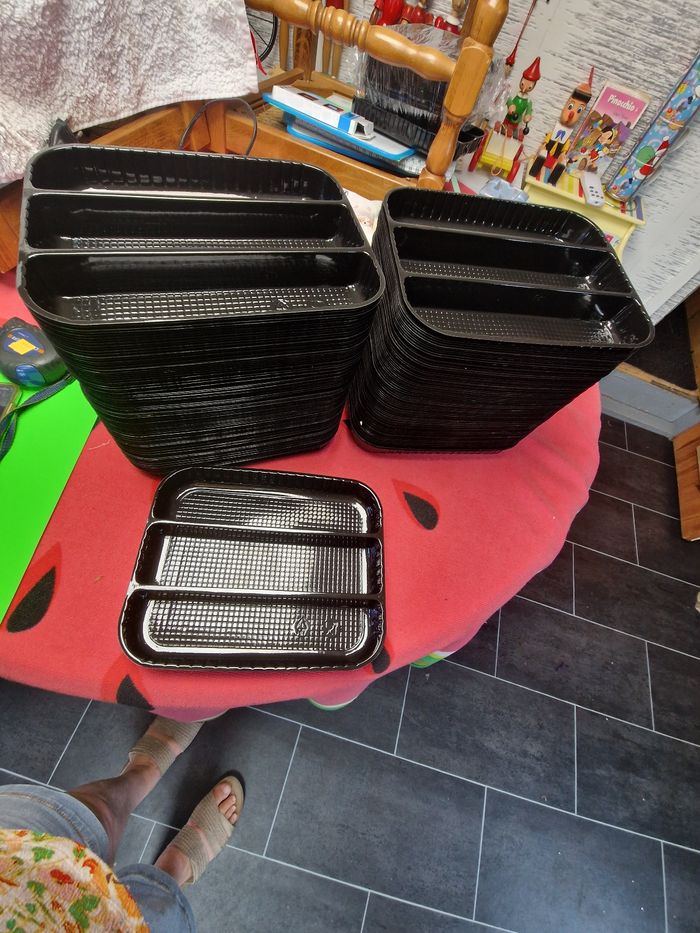 Lot 170 boîte plastique