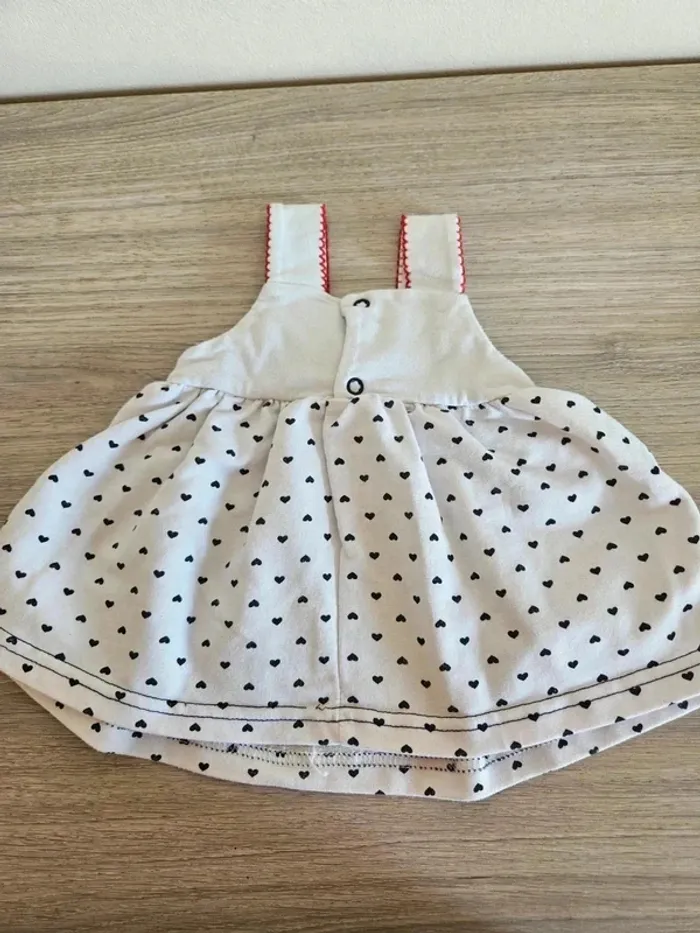 Robe "petits coeurs" 6 mois, fruit de ma passion - photo numéro 5