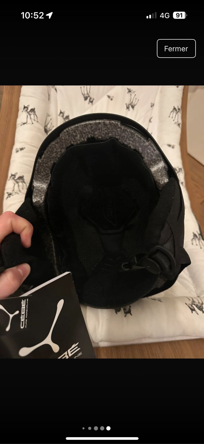 Casque de ski cebe taille 51-53 - photo numéro 7