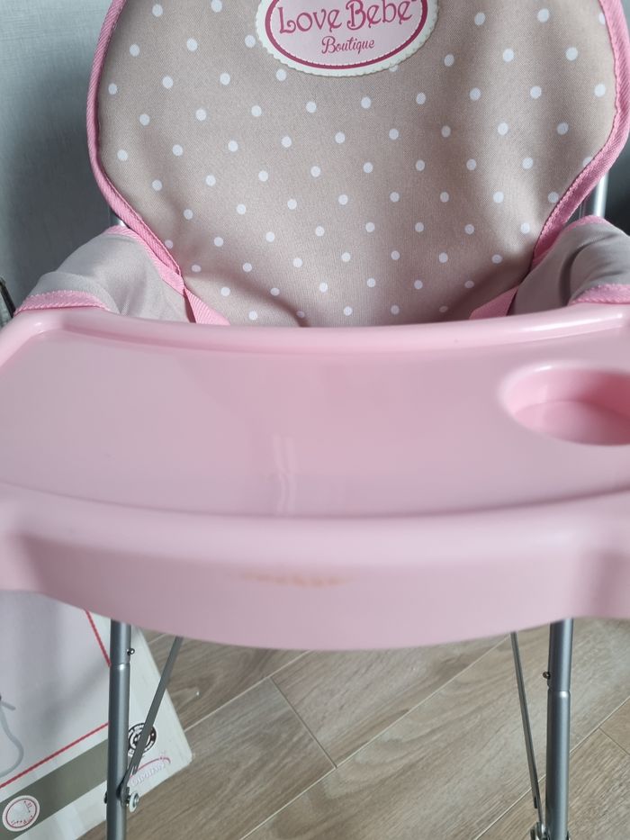 Chaise haute poupée - photo numéro 4